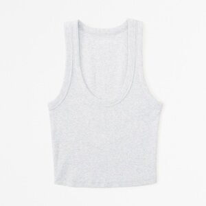 Abercrombie essential scoopneck tank
